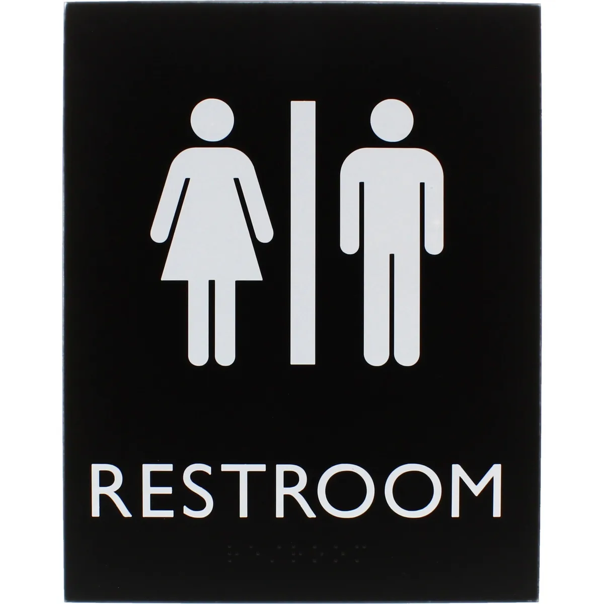 Lorell Lorell 02663 Sign 10"W 8-1/2"L 4/5"H Black .8lb — product photo