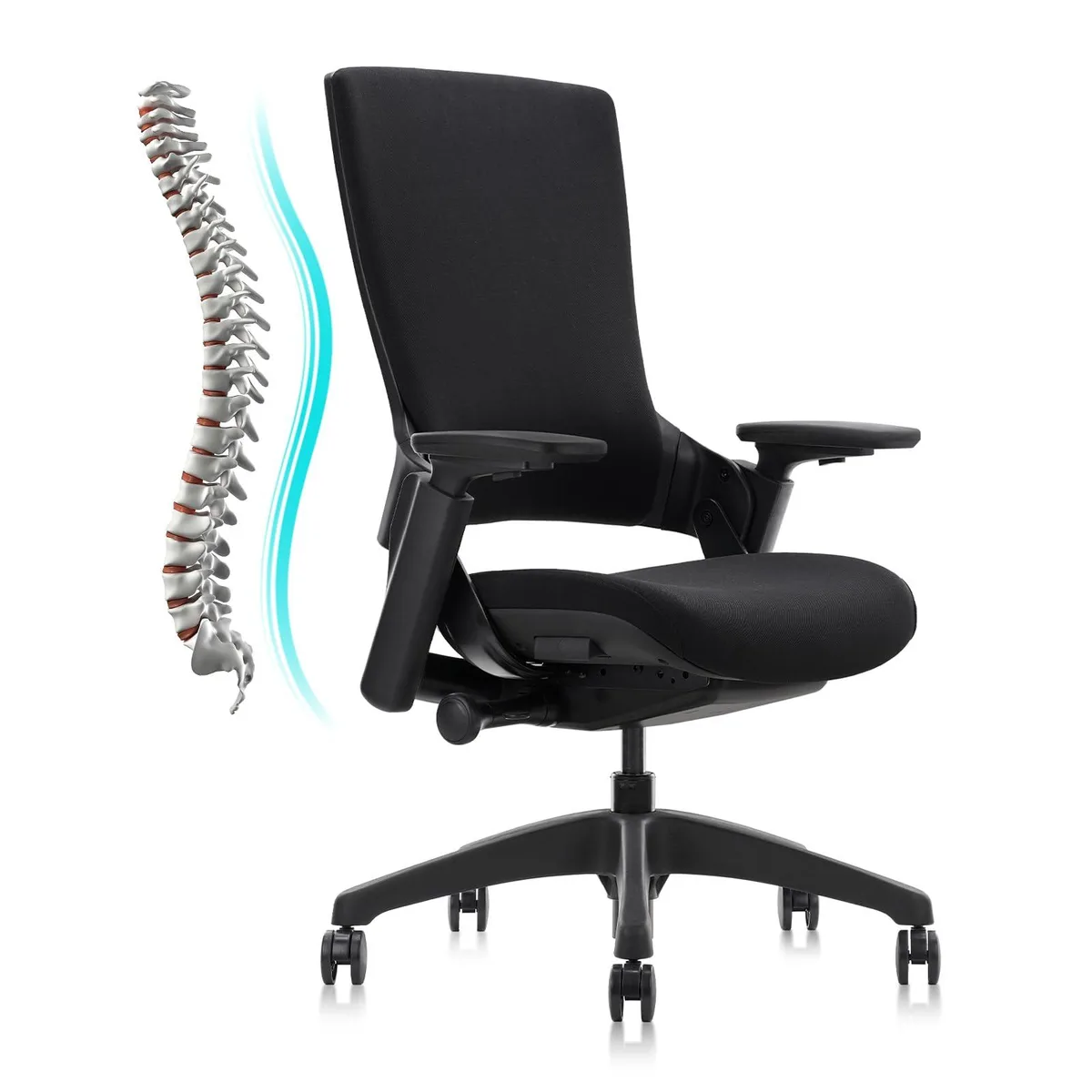 Clatina Chairs Clatina Chairs 247 BF Gaming Chair — Fabric, 275 lbs, 45° Tilt — product photo