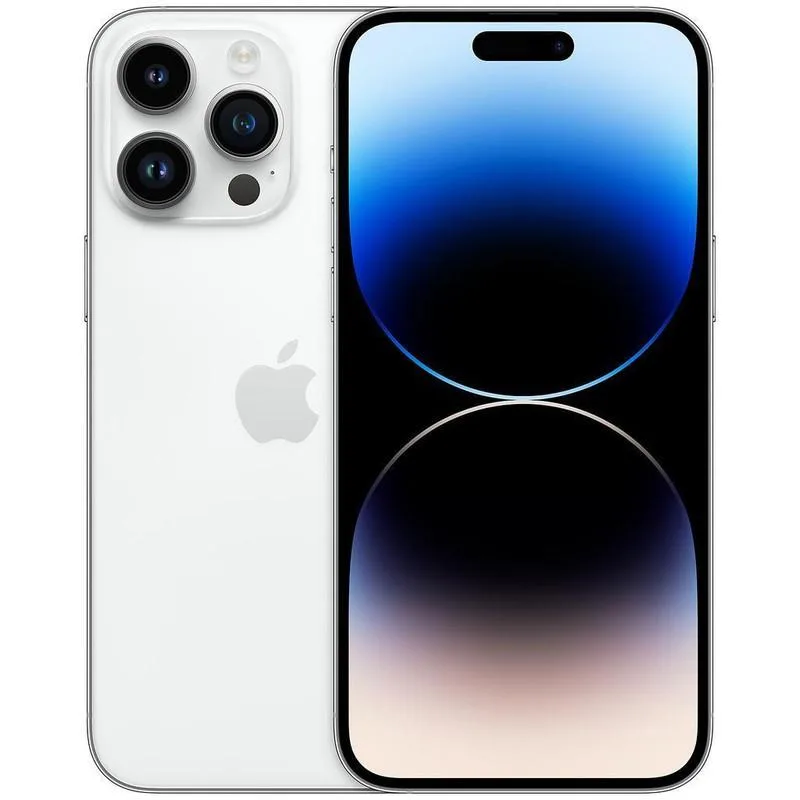 Apple Apple iPhone 14 Pro Max 128GB Silver - cell phones - unlocked — product photo
