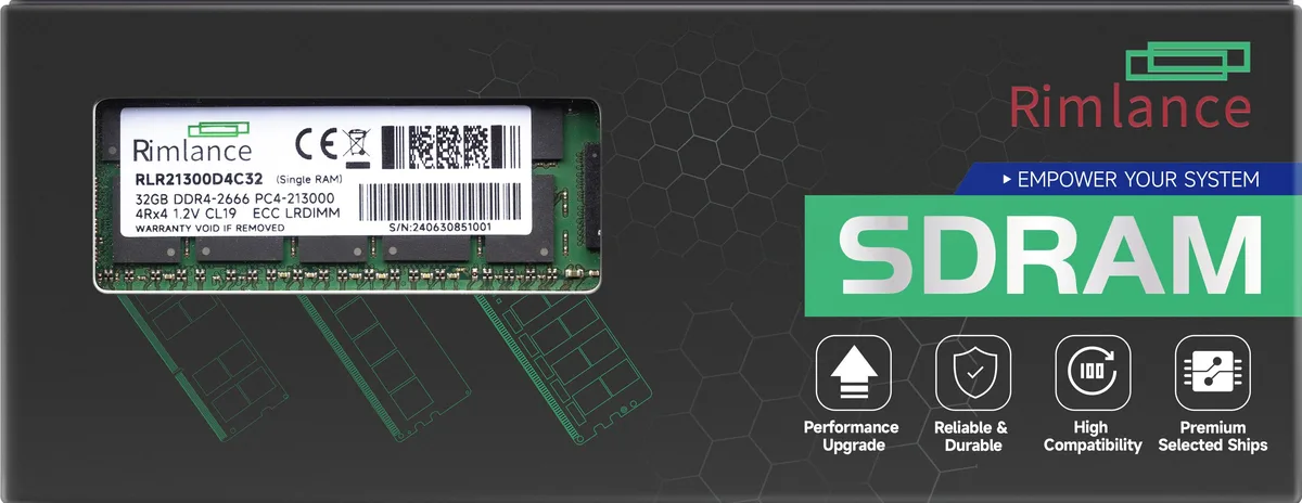 RIMLANCE RIMLANCE RLR21300D4C32 32GB DDR4 2666 PC4-21300 LRDIMM 2Rx4 CL19 — product photo