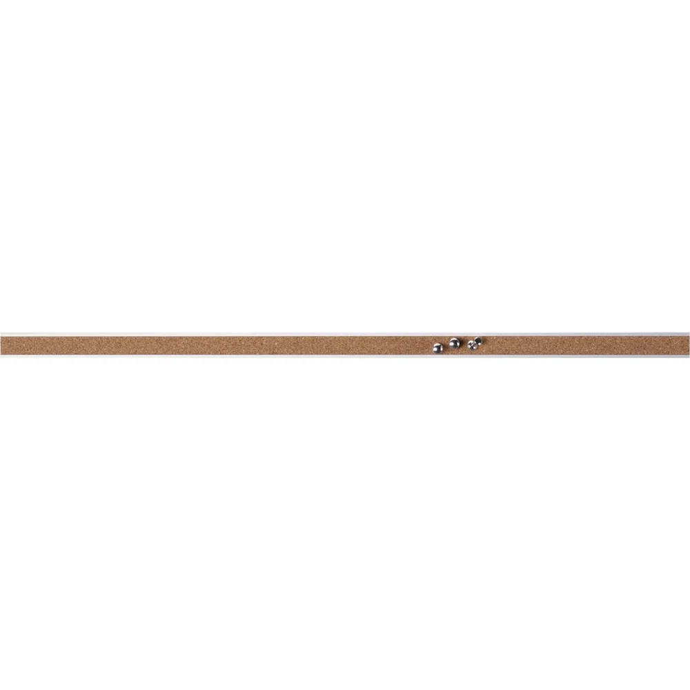 Lorell Lorell 49532 Cork Bulletin Bar 18" Self-Sealing Strip Aluminum — product photo