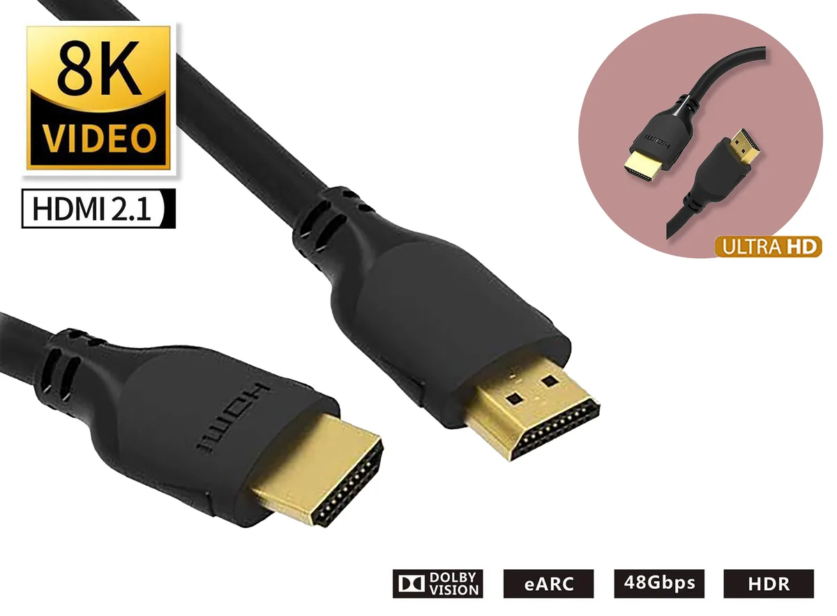 Nippon Labs Nippon Labs 80HDMI-8K-6B 6 ft 48 Gbps HDMI 2.1 cable — product photo