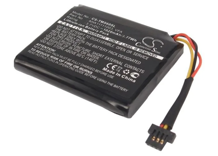 Cameron &amp; Co Cameron &amp; Co DS-CS-TMS60SL GPS Battery 1.02 Ah Black — product photo