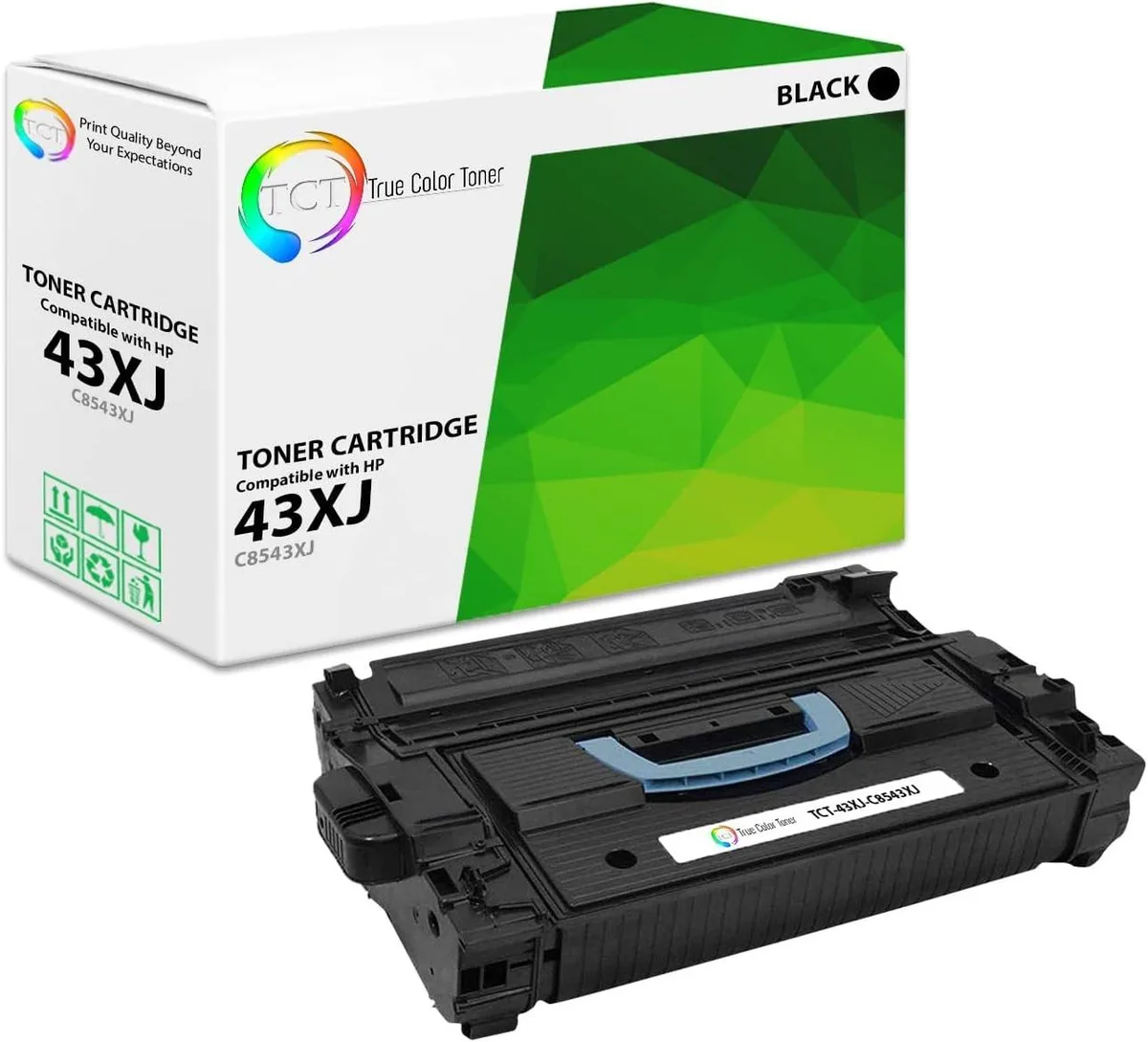 True Color Toner True Color Toner 43XJ Jumbo Toner Cartridge Black 38000 Pages — product photo