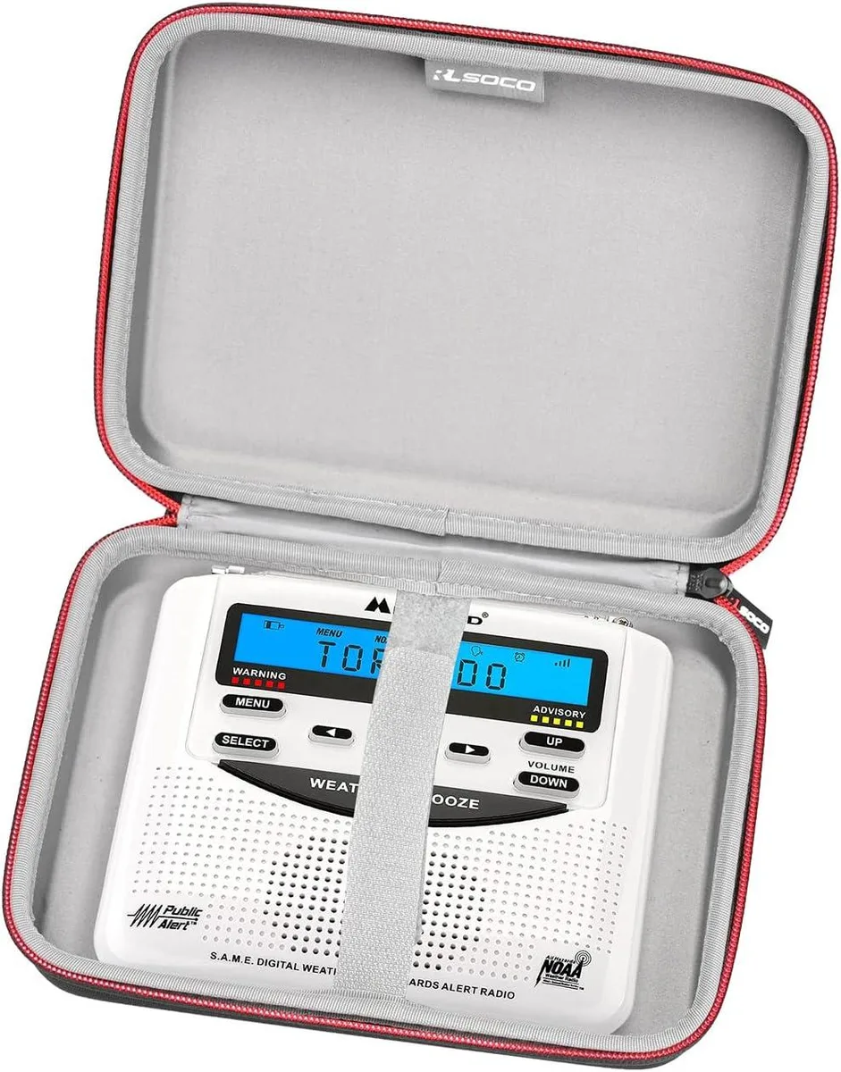 usbroway usbroway Hard Case for Midland WR400 WR120B WR120EZ Two-Way Radio — product photo