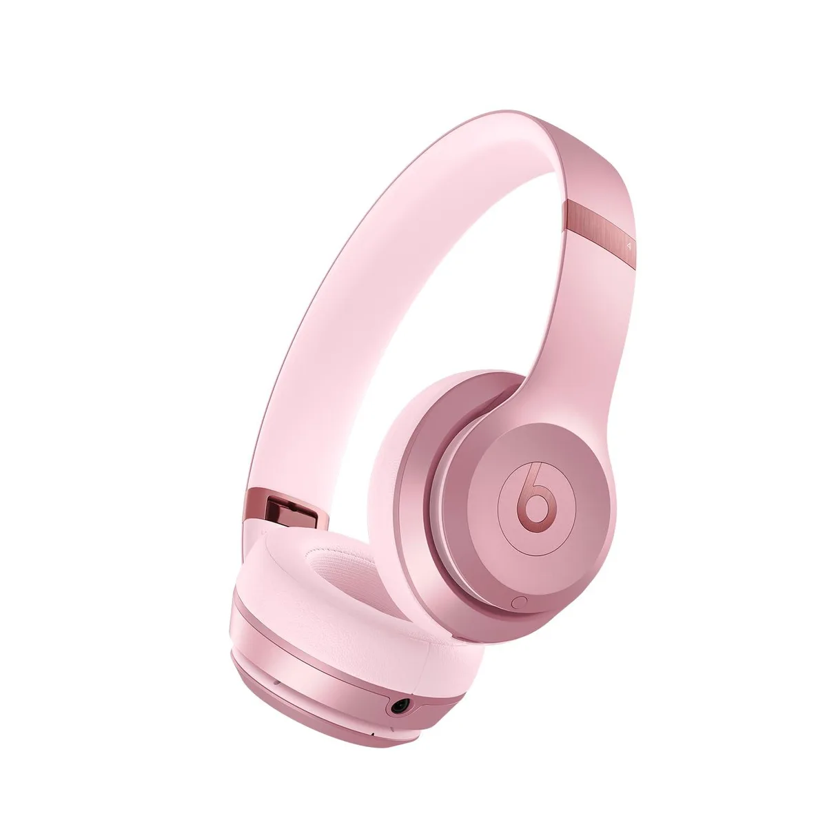 Beats Electronics, LLC. Beats Solo 4 On-Ear Headphones Metallic Pink MDWJ4LL/A — product photo