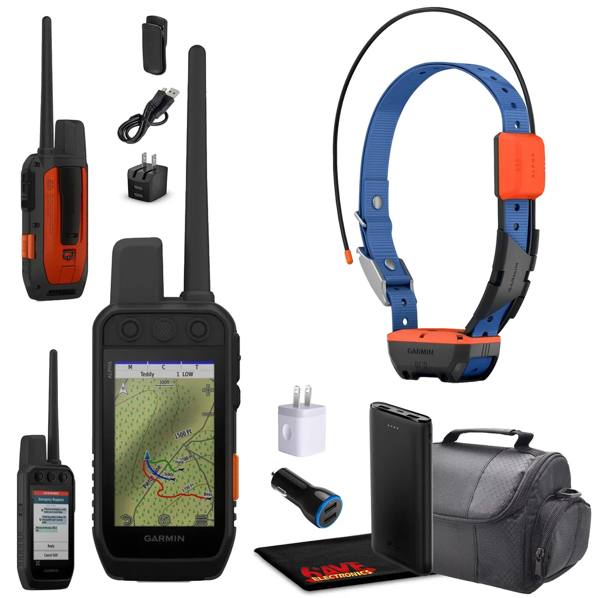 Garmin Garmin Alpha 300i Handheld &amp; Alpha T20 Collar GPS Navigation — product photo