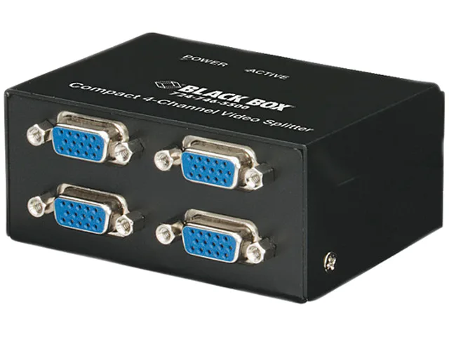 Black Box Corporation Black Box Corporation AC1056A-4 4-port VGA video splitter — product photo