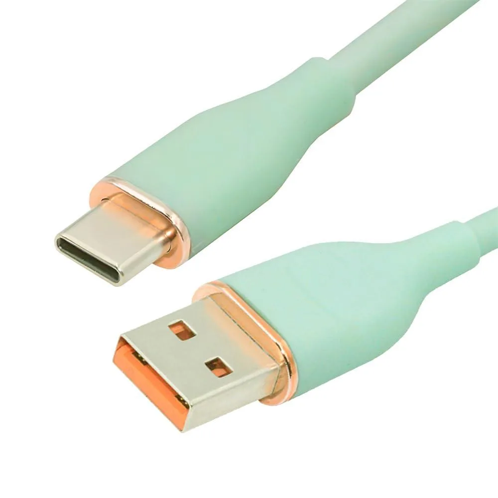 LORDWORLD LORDWORLD USB-A to USB-C Cable 15W Green 100cm — product photo