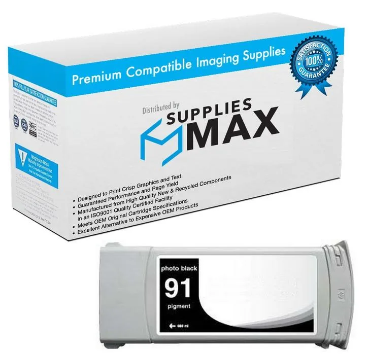 SuppliesMax SuppliesMax HP C9465A Photo Black Inkjet Cartridge 775 ML — product photo