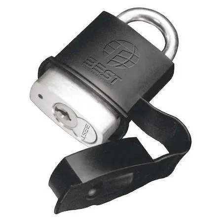 Transparent plastic weather guard for 41B padlocks