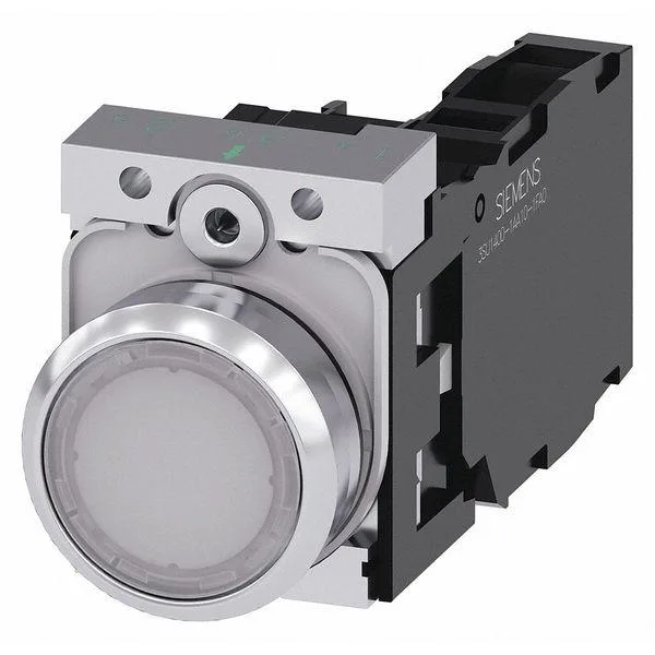 SIEMENS SIEMENS 3SU1153-0AB60-1FA0 Illuminated Push Button White 22mm — product photo