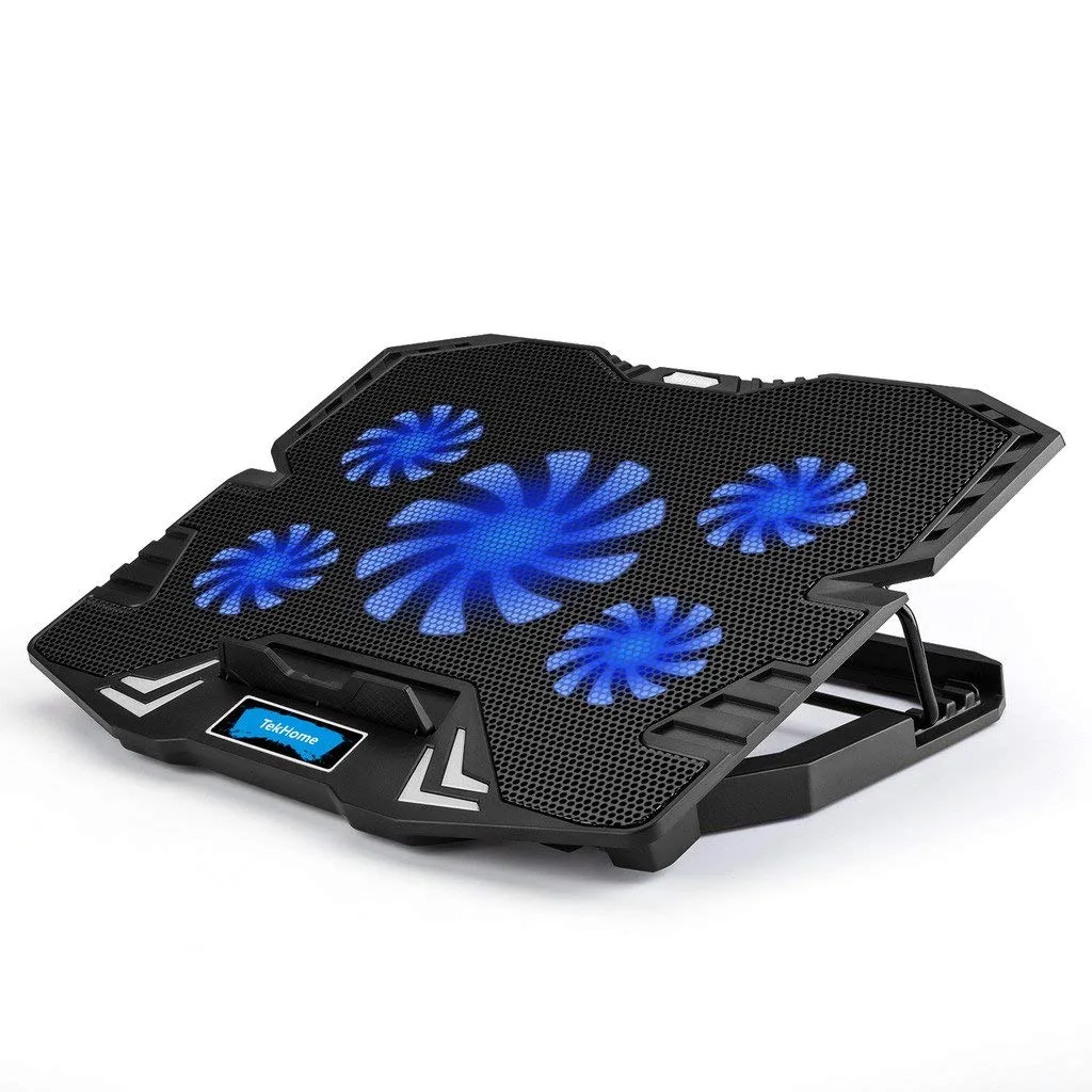 TekHome TekHome TH-LTC002 5-Fan Laptop Cooling Pad Black 15.6in — product photo