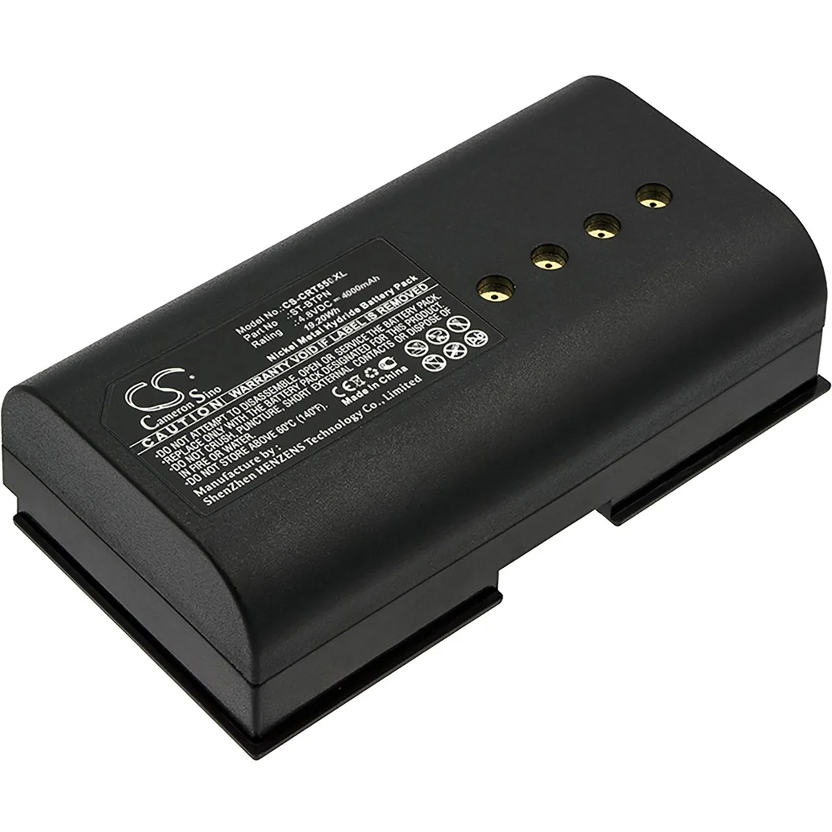 Cameron &amp; Co Cameron &amp; Co 4.8V 4000mAh Ni-MH Battery for Crestron SmarTouch 1700 — product photo