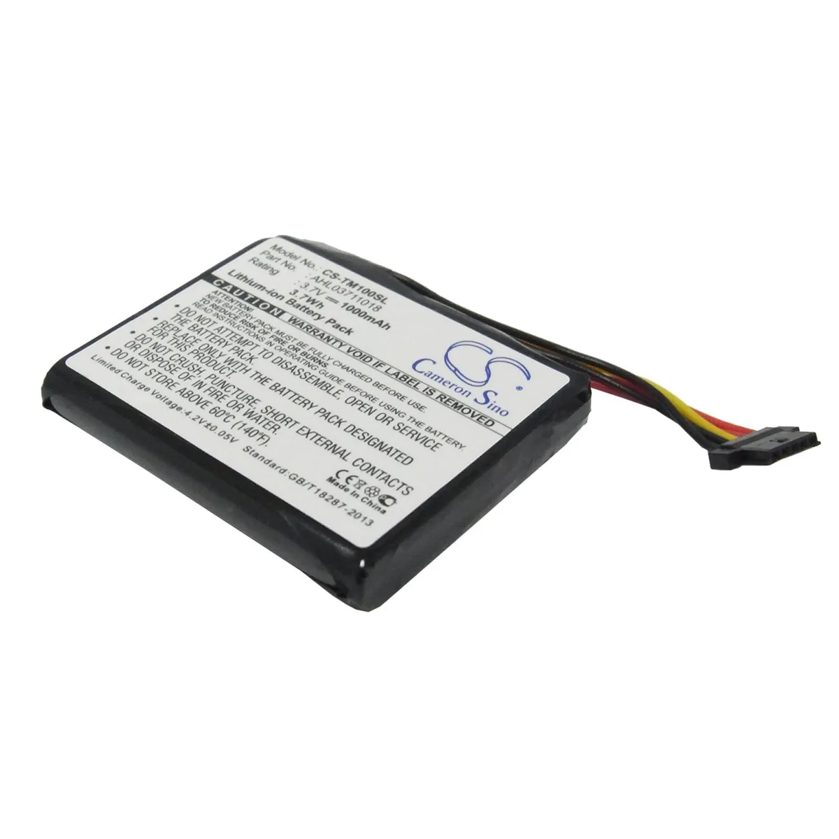 Cameron &amp; Co Cameron &amp; Co DS-CS-TM100SL GPS Accessory 3.7V 1000mAh Black — product photo