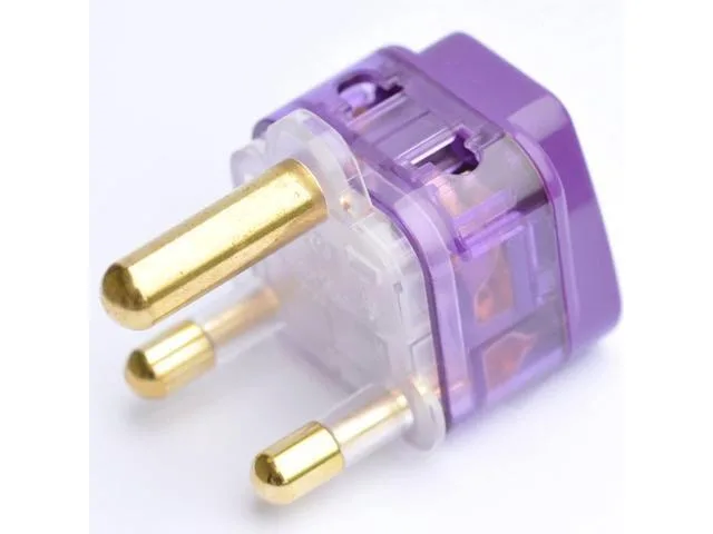 LORDWORLD LORDWORLD Type M Travel Adapter Dual Ports Surge Protection Grounded 3700W 250V 15A — product photo