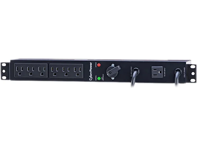 CyberPower CyberPower MBP15A6 1U 120V 15A (Derated to 12A) 6ft PDU — product photo