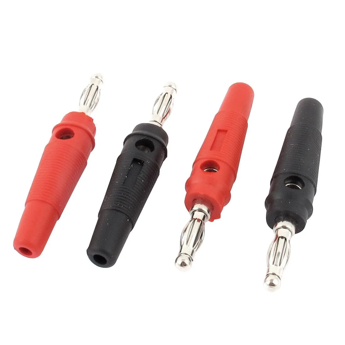 Unique-Bargains Unique-Bargains 4Pcs Banana Plug Connectors 3mm Wire Cable live sound amplifier — product photo