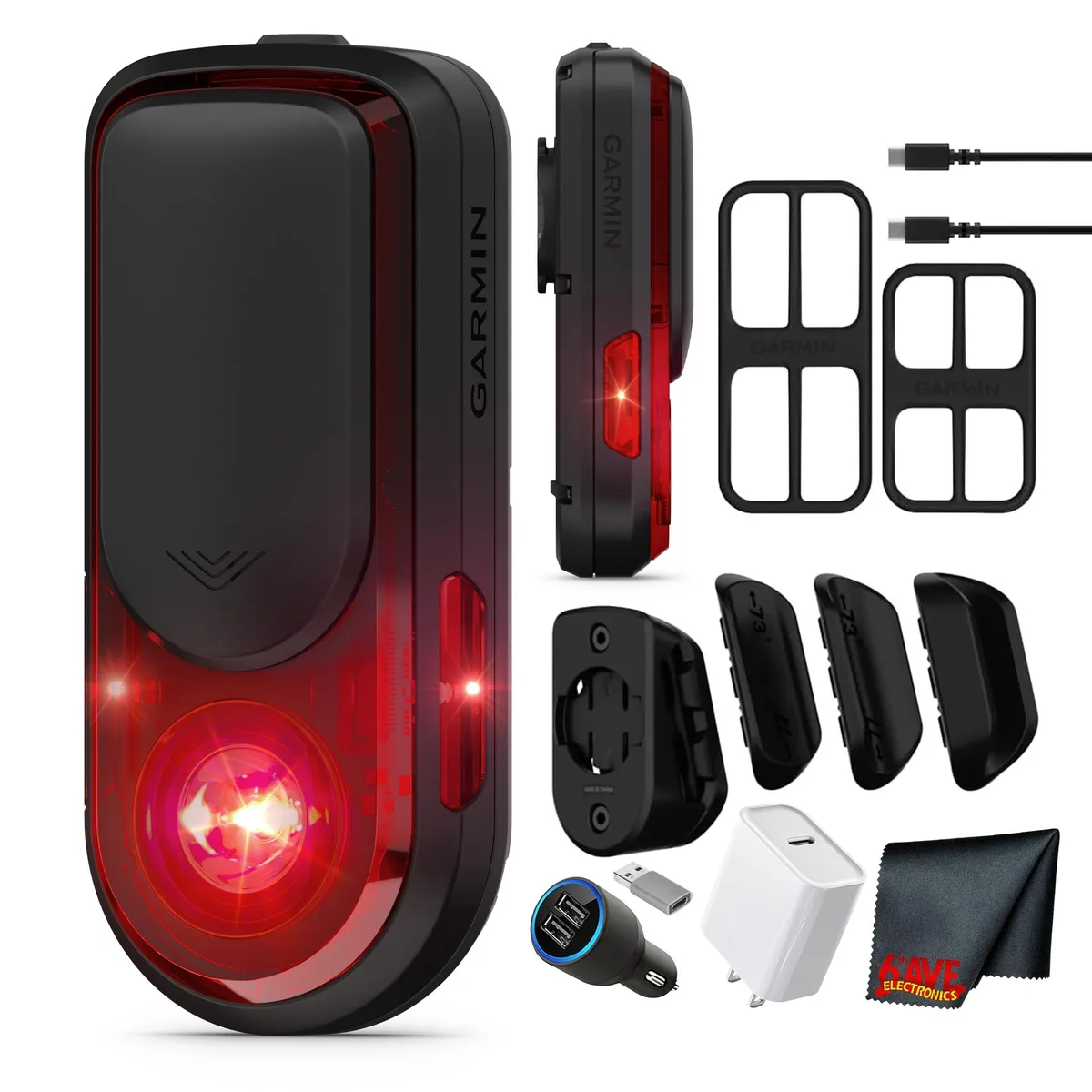 Garmin Garmin Varia RearVue 820 Radar Tail Light Bundle — product photo