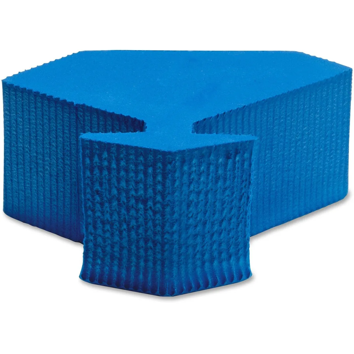 Lorell Lorell Foam Door Wedge Blue Patio Furniture — product photo