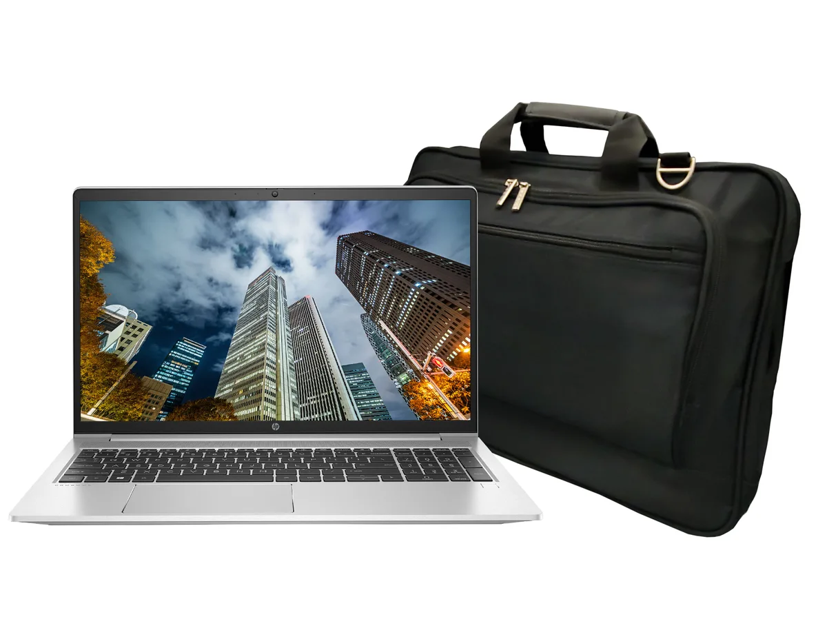 HP HP ProBook 450 G8 15.6" laptop i5-1135G7 8GB 256GB Win 10 Pro bag — product photo