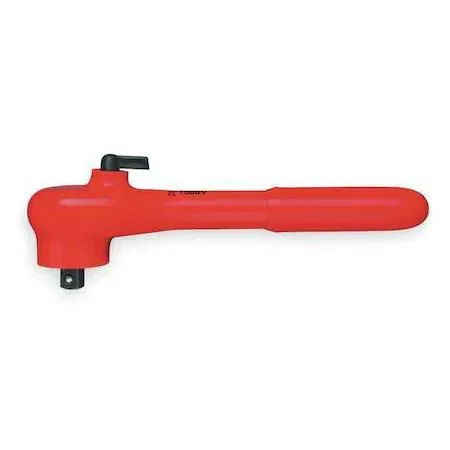 Knipex Knipex 98 31 Insulated Hand Ratchet 3/8" Drive 7-1/2 — product photo
