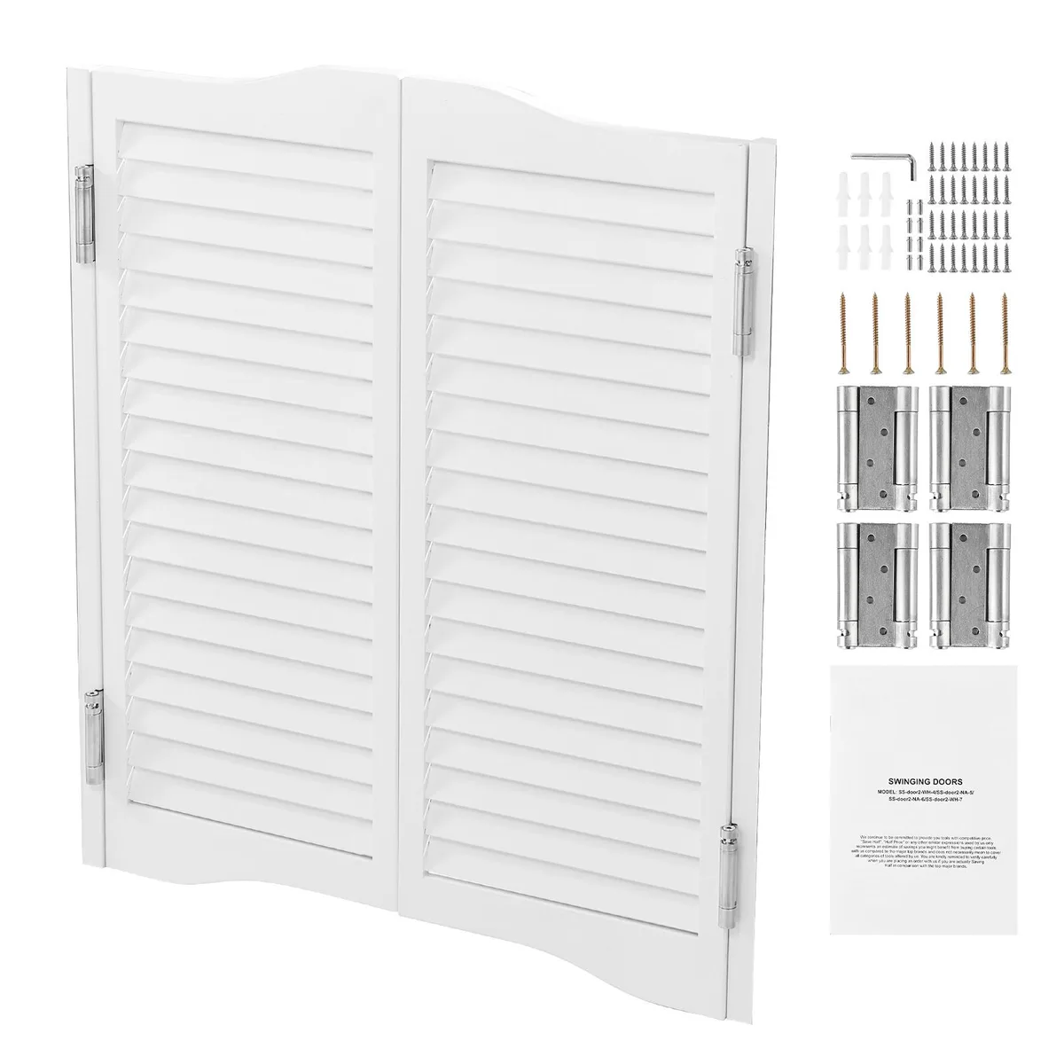 VEVOR VEVOR Double Saloon Doors 36" x 36" White Pine 1.1" Thick — product photo