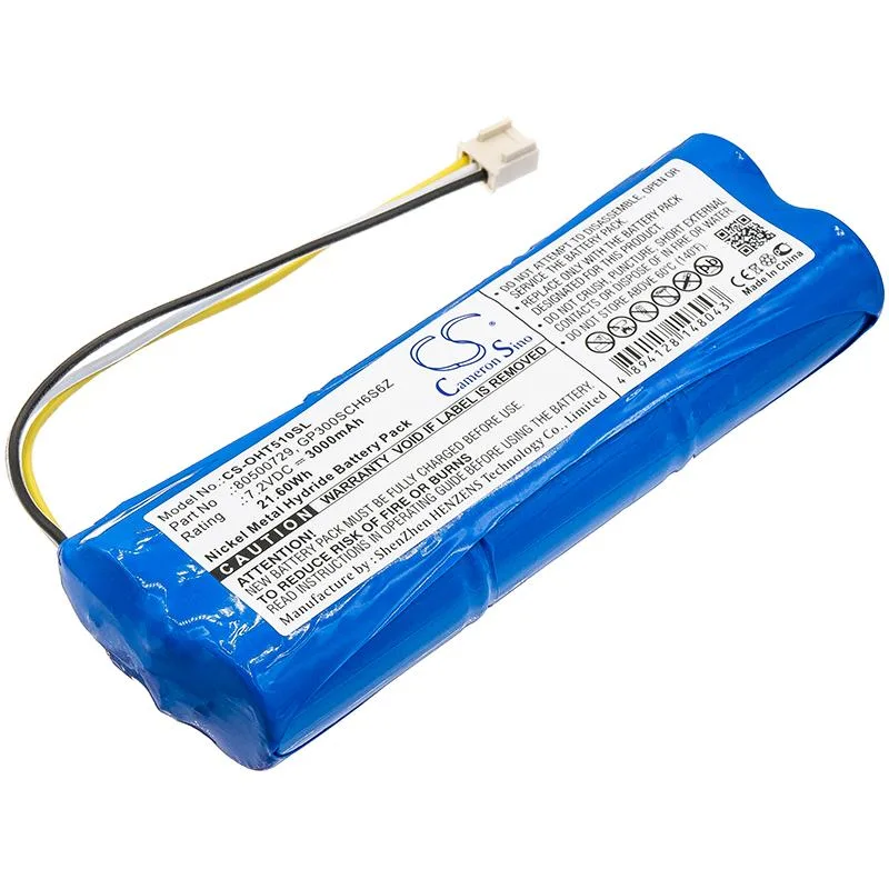 Estry Estry 7.2 V 3000 mAh Ni-MH battery for Ohaus Defender 5000 7000 T51 T71 GP300SCH6S6Z 80500729 — product photo