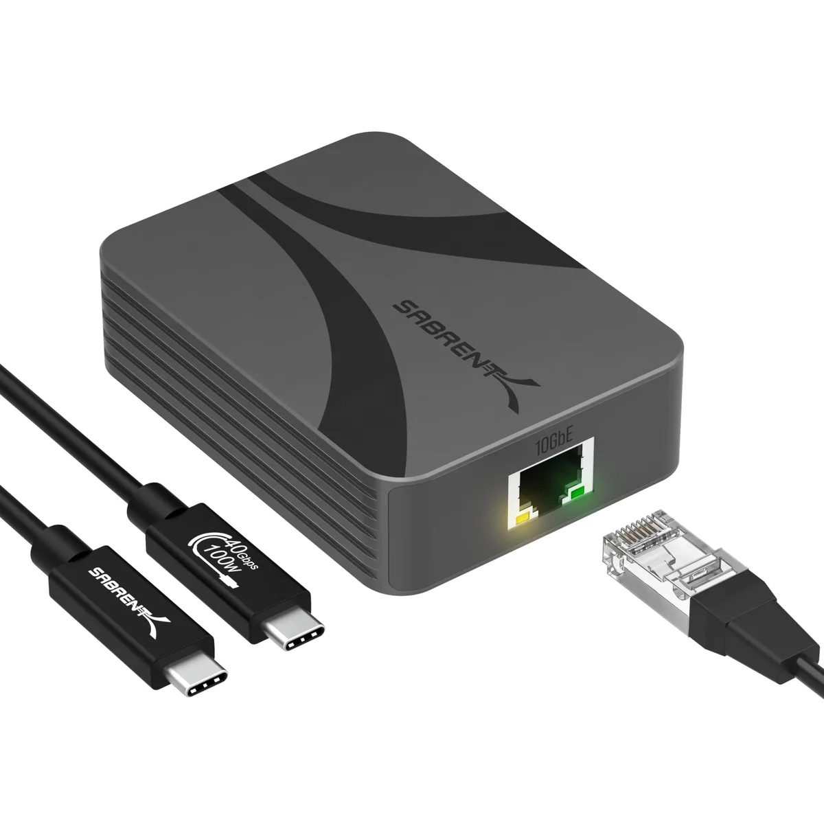 Sabrent Sabrent NT-P10G USB4 10GbE Network Adapter — product photo