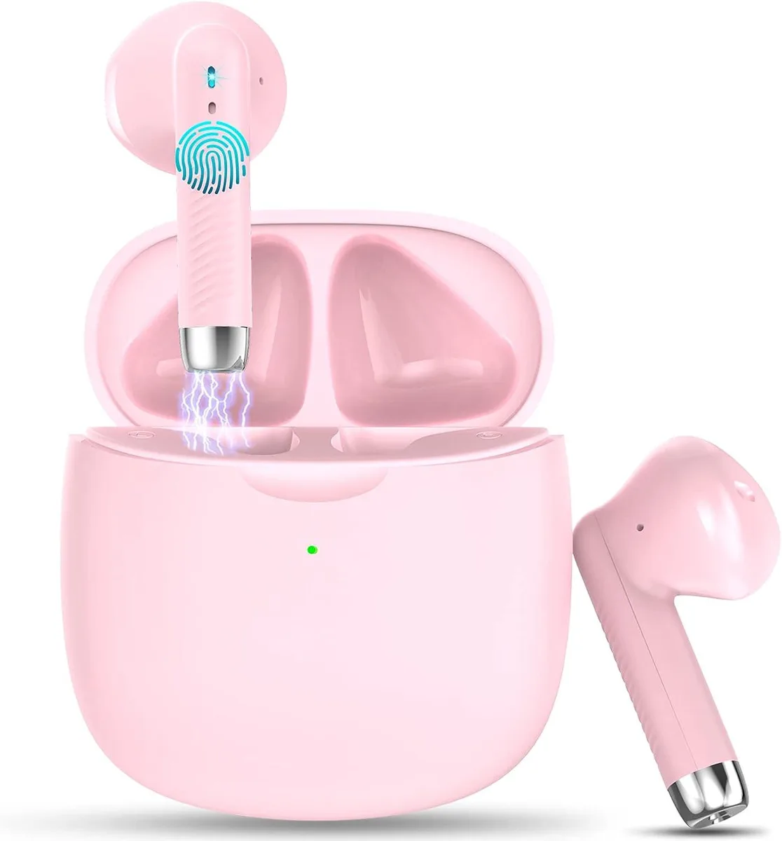 KEHIPI KEHIPI J51 Wireless Earbuds Bluetooth 5.3 Pink 32H IP7 — product photo