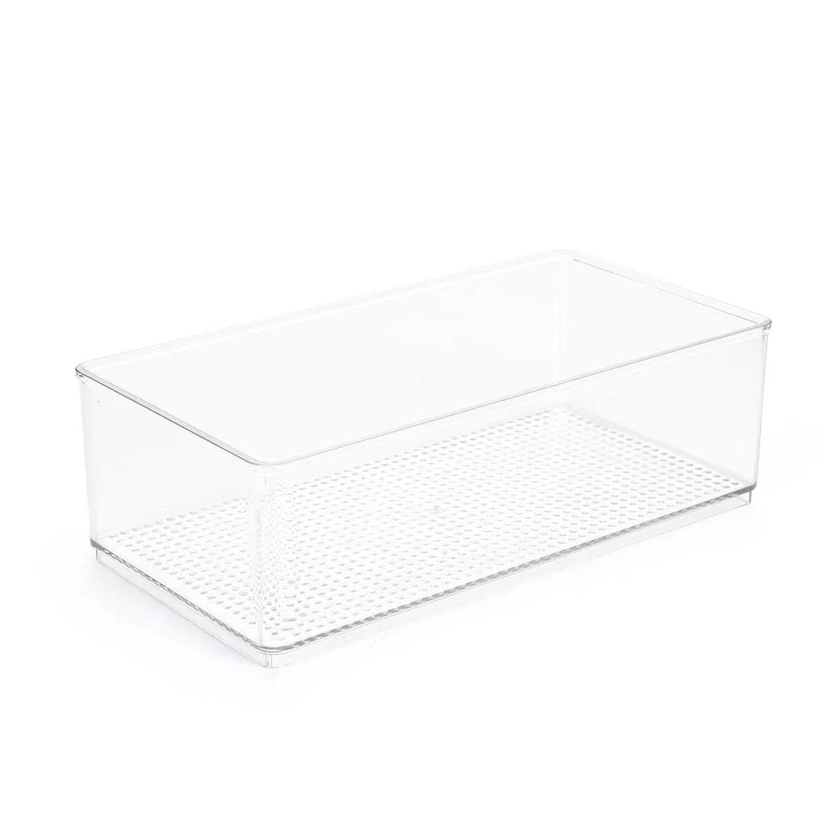 Mainstays Mainstays Large Clear Plastic Organizer Bin — product photo