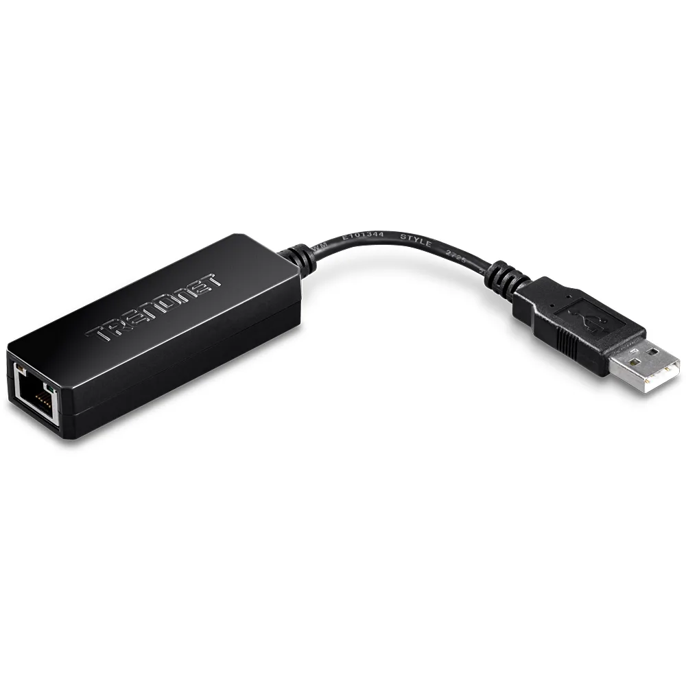 TRENDnet TRENDnet TU2-ET100 USB 2.0 to 10/100 Mbps converter — product photo
