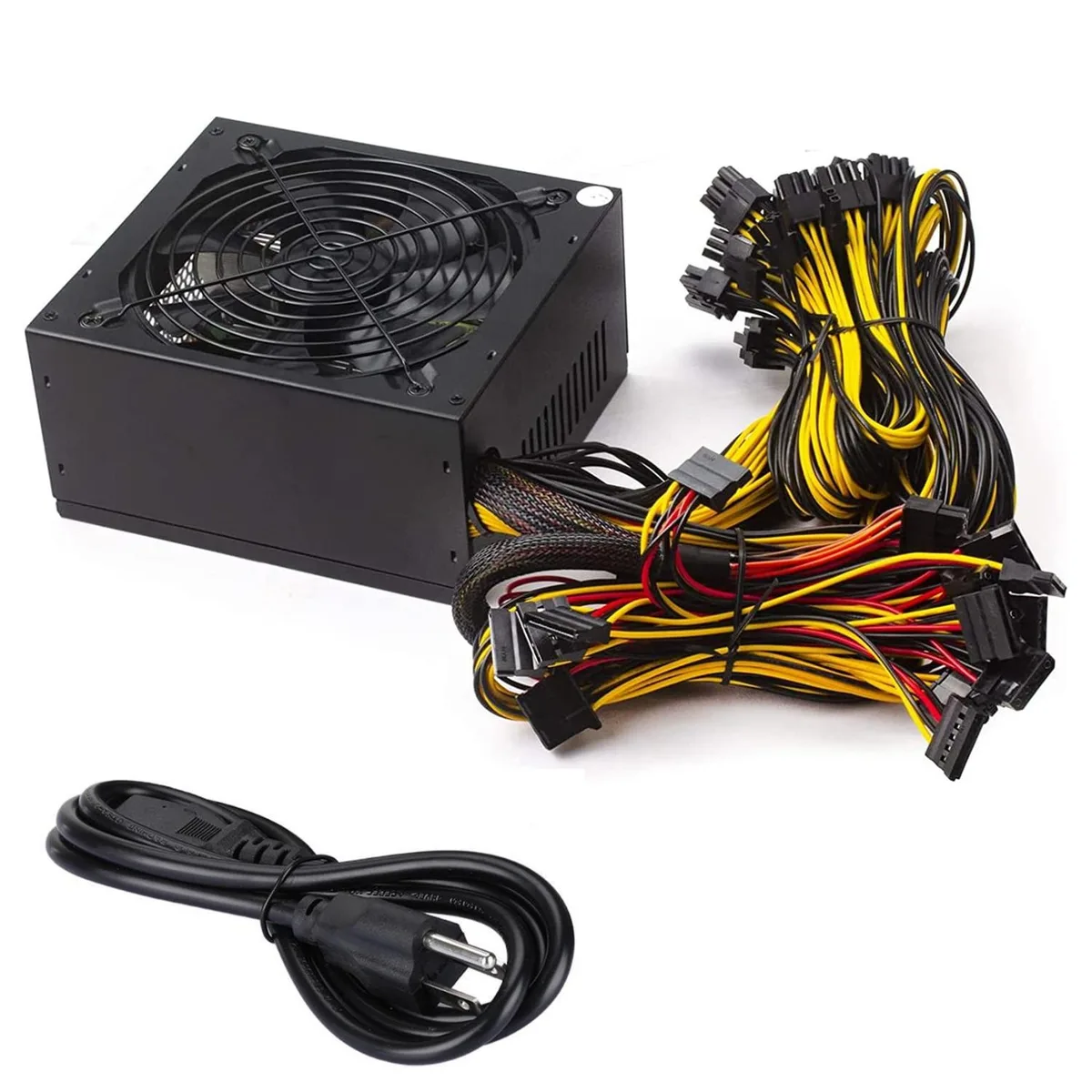 Peladn Peladn 2000W ATX Mining Power Supply 110-240V 8 GPU Support — product photo
