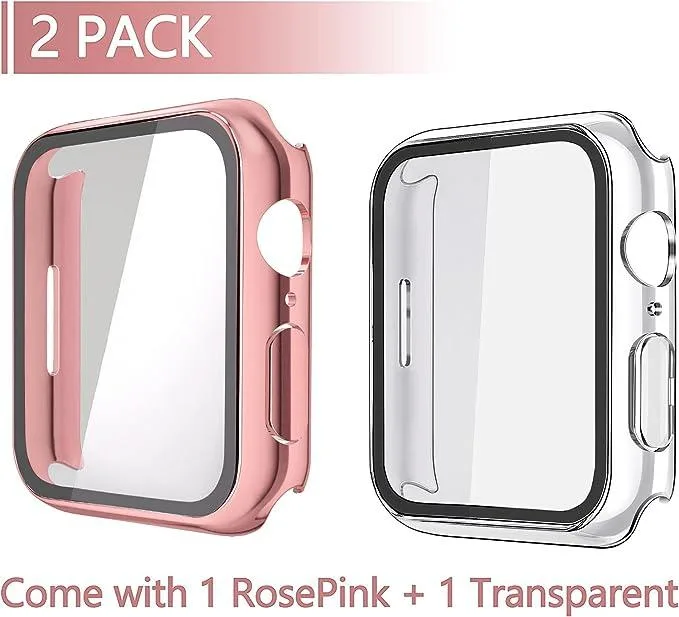 Corn Electronics Corn Electronics Watch Accessory 44mm Pink Transparent 2 Pack — product photo