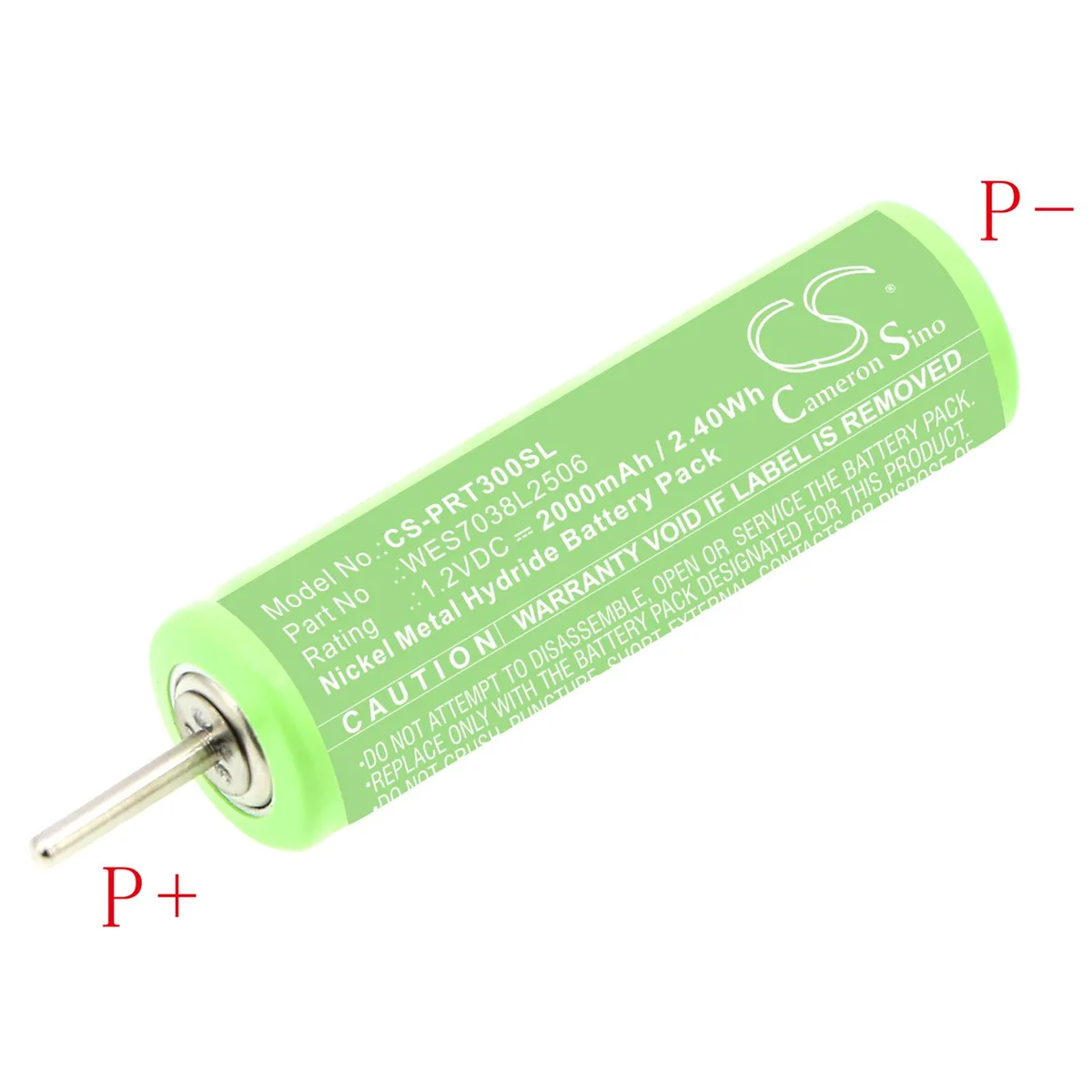 Cameron &amp; Co Cameron &amp; Co DS-CS-PRT300SL Ni-MH 2 Ah battery — product photo