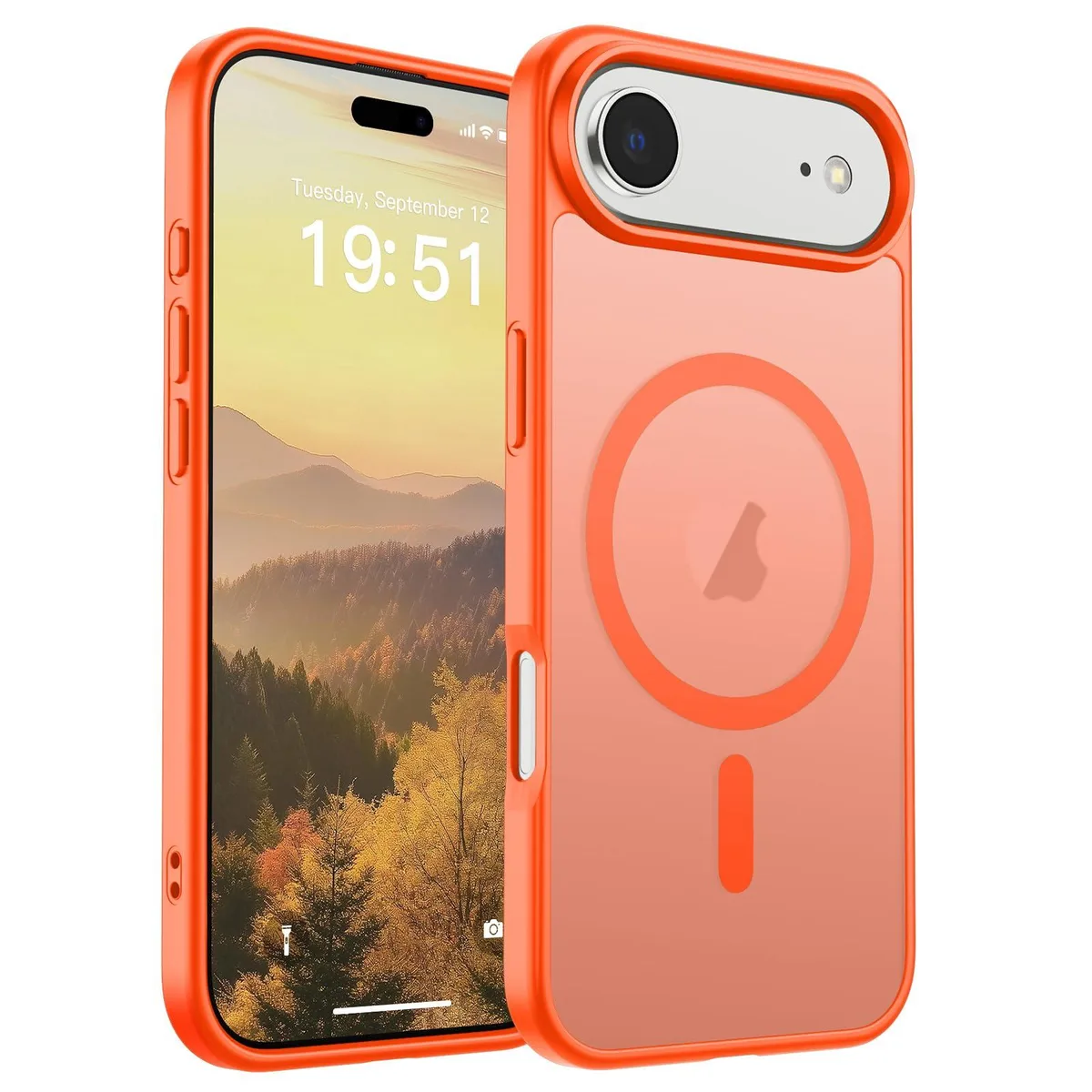 KEHIPI KEHIPI Magnetic Case for iPhone Air 17 Air 2025 Orange — product photo