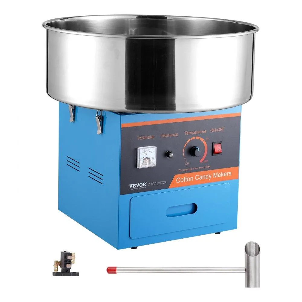 VEVOR VEVOR Electric Cotton Candy Machine 1000W Blue — product photo