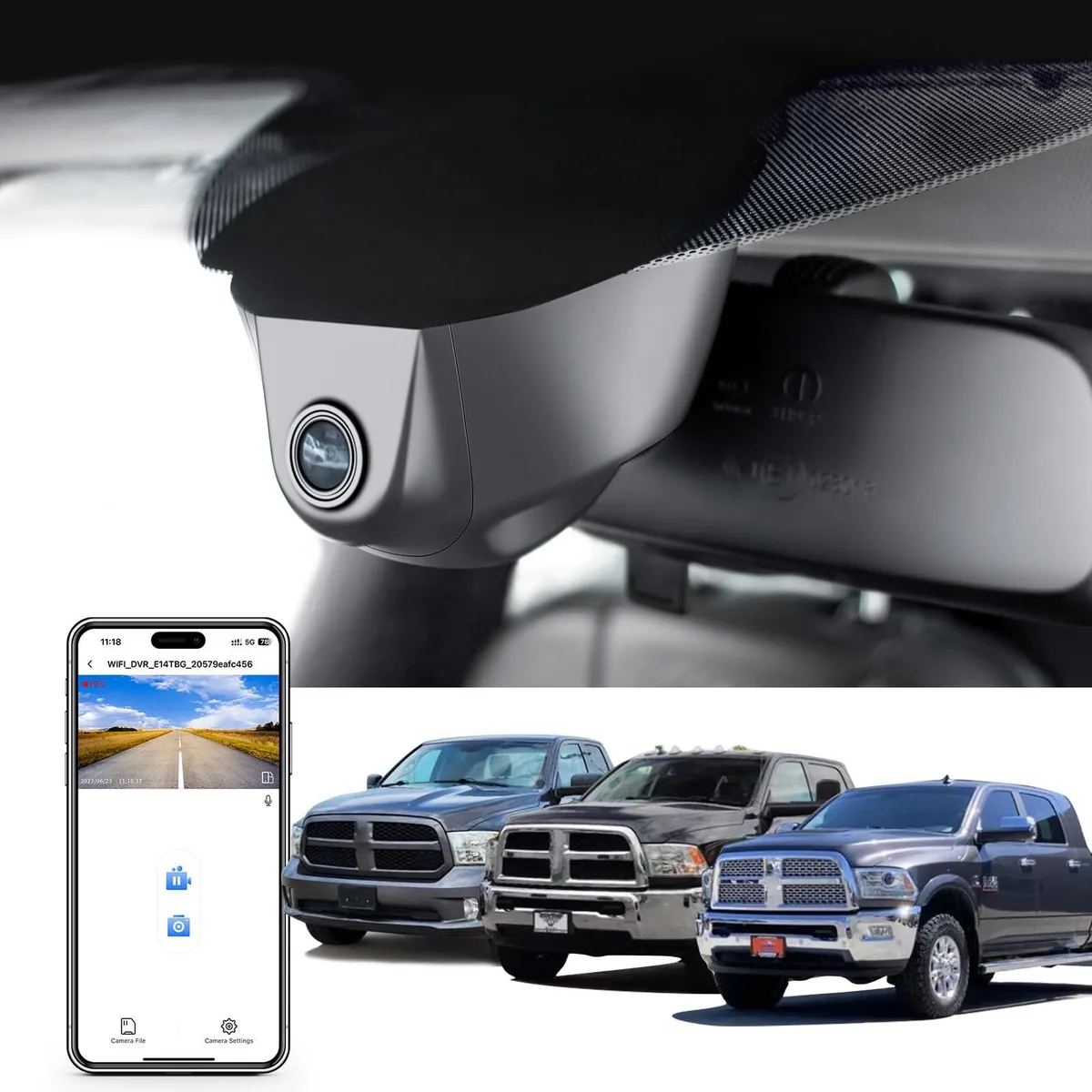 Batianda Batianda 4K Dash Cam Model A 128GB 2 in 1 accessory — product photo