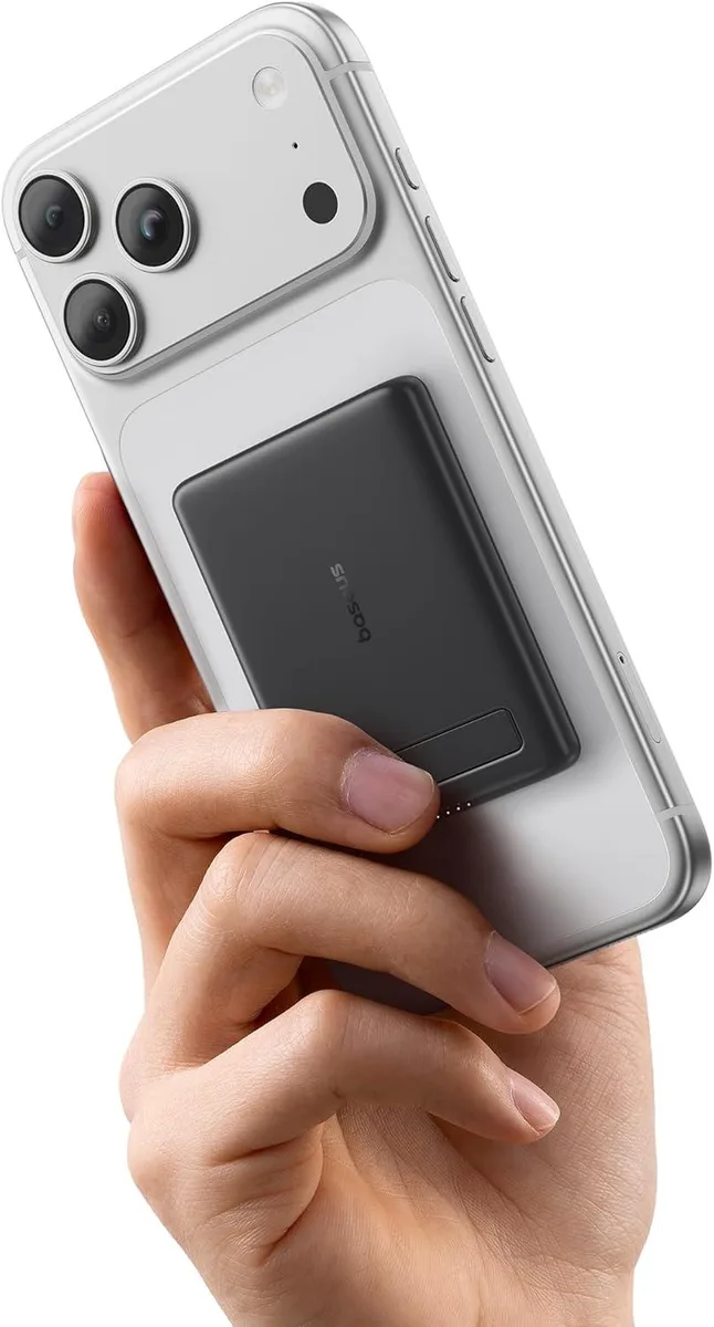 WOOJONG WOOJONG Picogo 5000mAh Qi2 15W MagSafe Power Bank — product photo