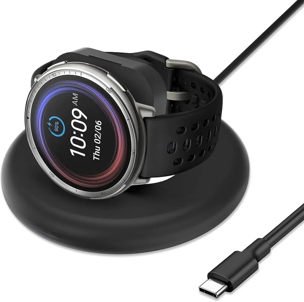 ETEIZU ETEIZU Magnetic Foldable Charging Stand for Amazfit Active 2/2s Bip 6 accessory — product photo