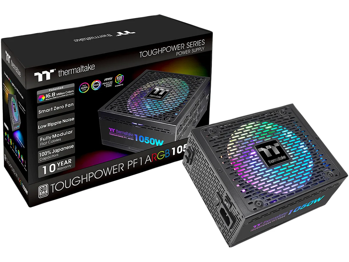 Thermaltake Thermaltake Toughpower PF1 ARGB 1050W 80+ Platinum PS-TPD-1050F3FAPU-1 — product photo