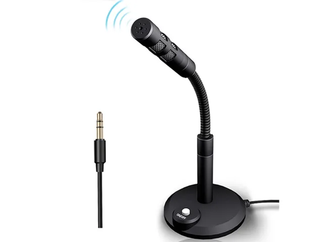 SOVAWIN SOVAWIN F11-3.5MM USB Microphone Black — product photo