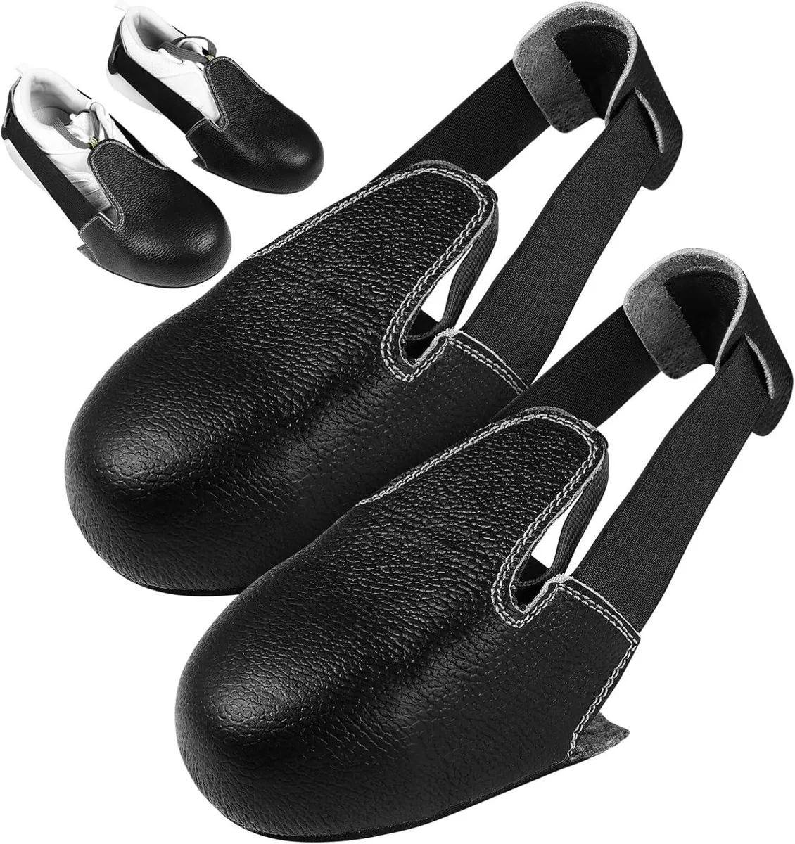 Healifty U4553TY6XY11L steel toe covers, leather, adjustable, EU 36-46, 200J, 1 pair — product photo