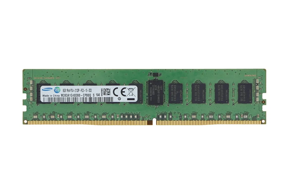SAMSUNG SAMSUNG M393A1G40DB0-CPB 8GB DDR4 2133 ECC Registered 1Rx4 1.2V 288-Pin — product photo