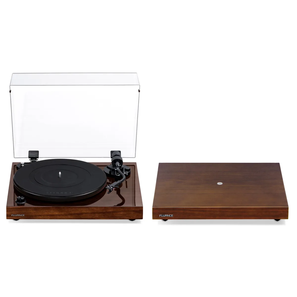 Fluance Fluance RT82WIB40 turntable Ortofon OM10 Natural Walnut — product photo