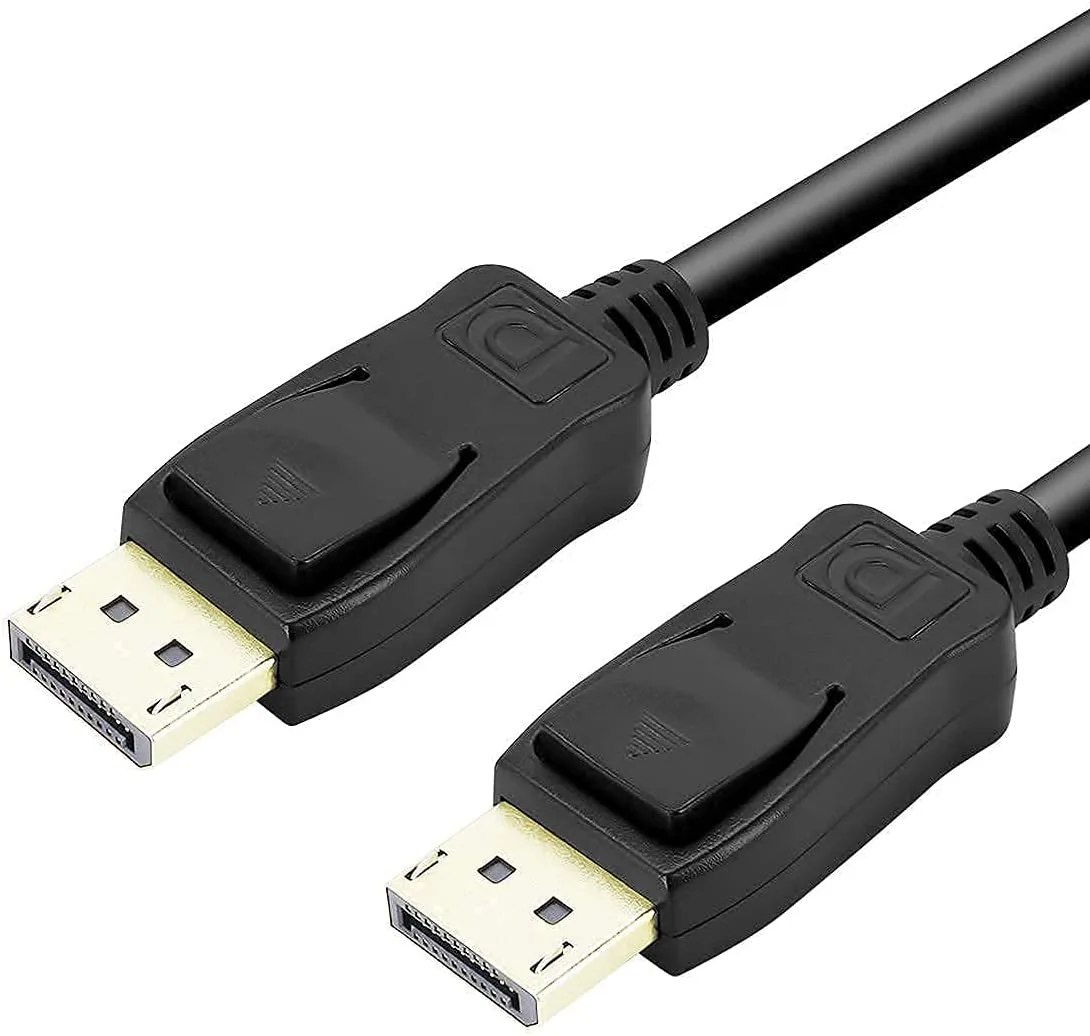 aibileec aibileec DisplayPort cable 6 ft 4K 60Hz 2K 144Hz — product photo