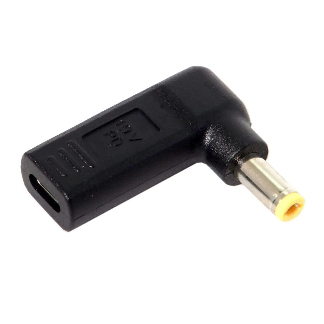 LORDWORLD LORDWORLD USB-C to DC 20V 5.5x2.5mm PD 65W 90° Adapter — product photo