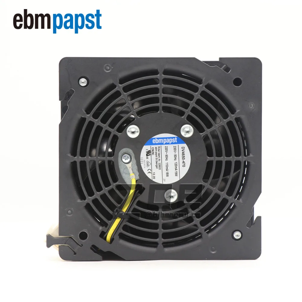 Ebm-Papst Ebm-Papst DV4650-470 230V 50/60Hz 120x120x38mm industrial cooling fan — product photo