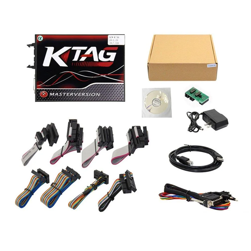 NET NET KTAG 7.020 V2.23 ECU Programmer Red — product photo
