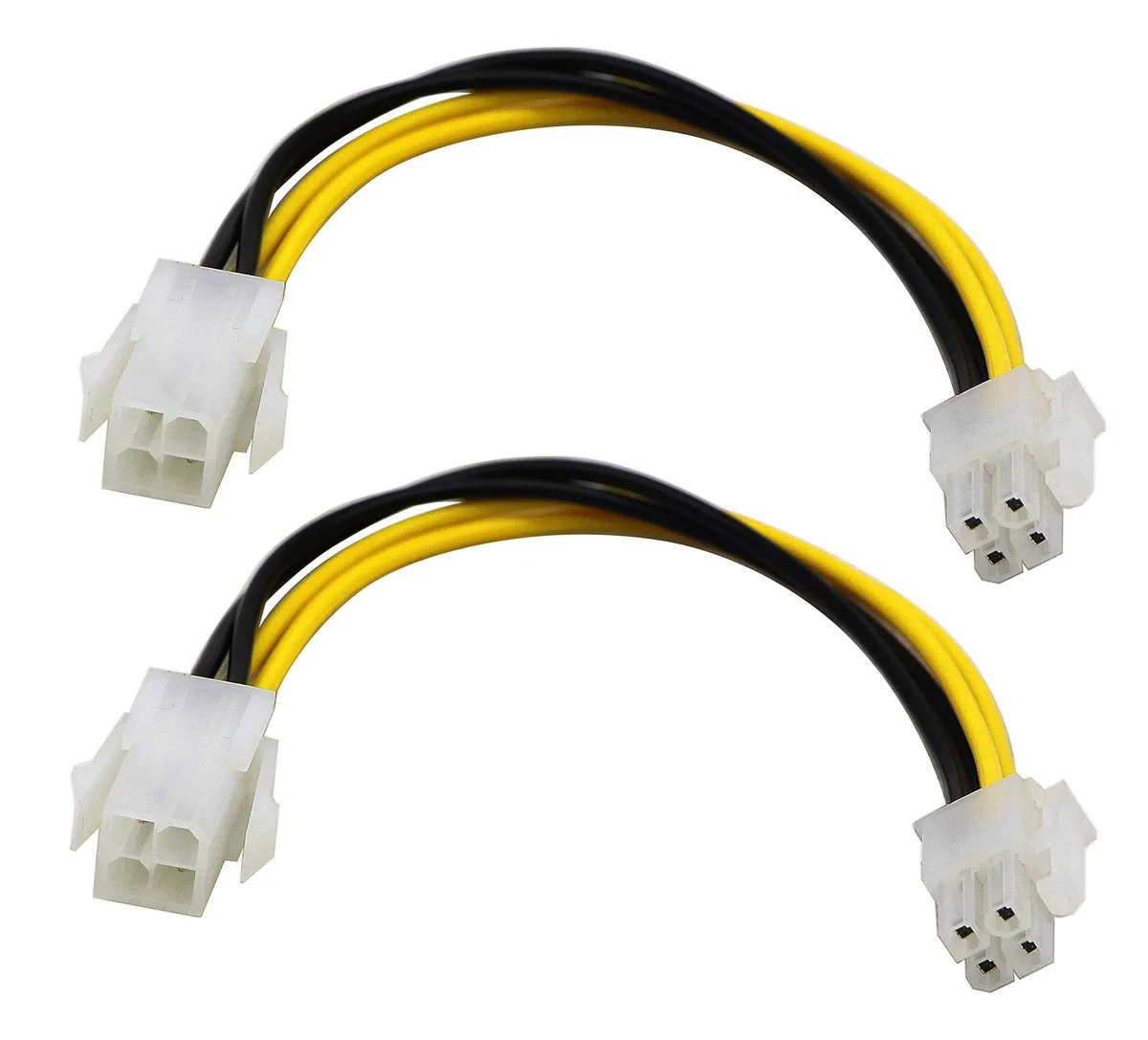  zdyCGTime 8541596495 4-Pin ATX 12V CPU Extension Cable 2-Pack 20CM — product photo